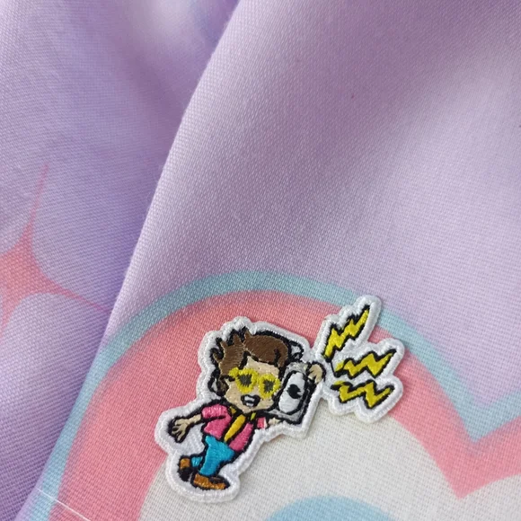 Vintage 2000 Power Puff Girls Custom Reworked Bennygonia Shorts UNISEX - Picture 6 of 8